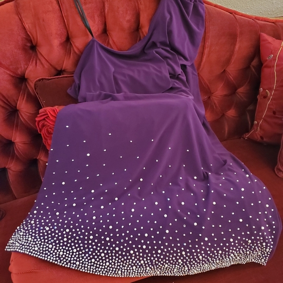 Royalty in Purple Dress by MSK Women,  Size 1X - Picture 3 of 3